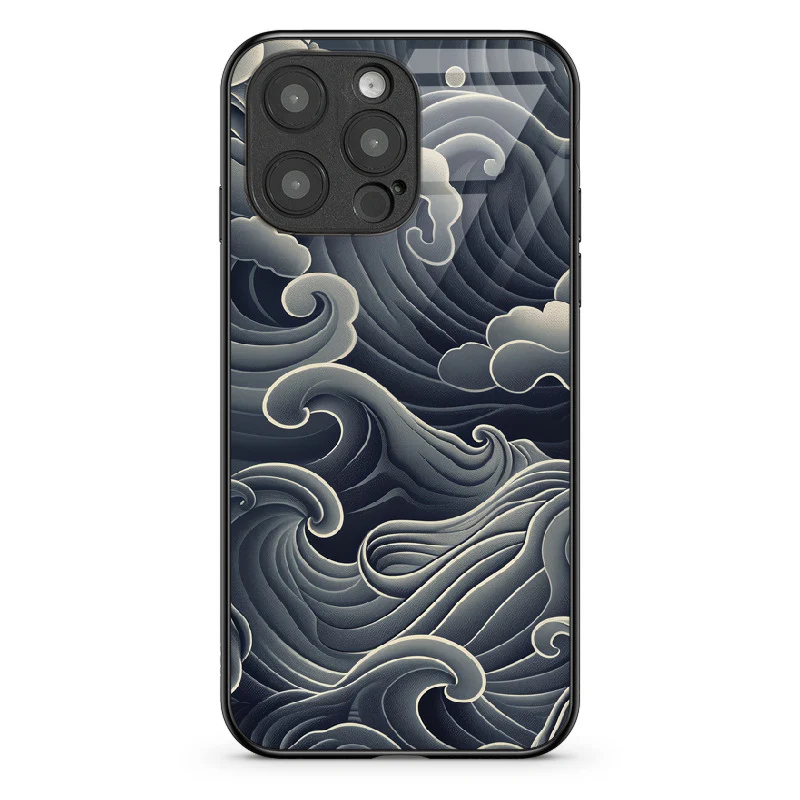 Glass Phone Case Huge Waves - Image 80