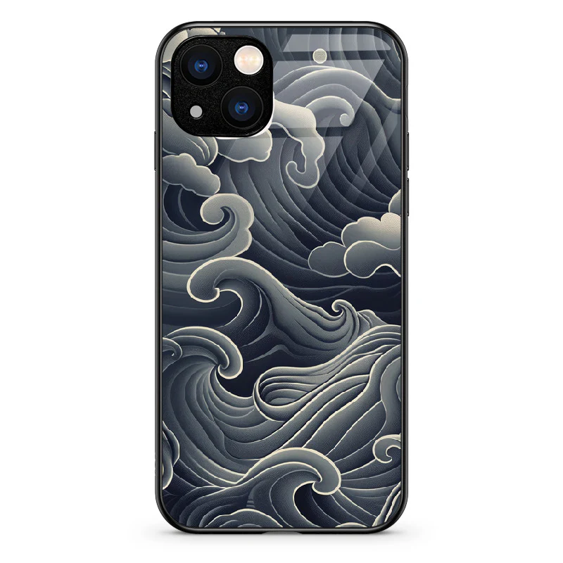 Glass Phone Case Huge Waves - Image 83