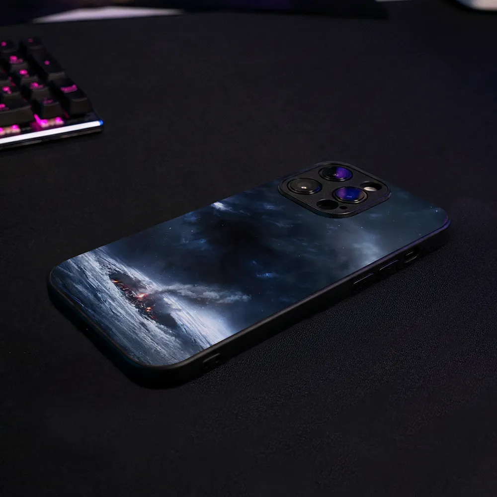 Glass Phone Case Incoming Snow Storm - Image 10