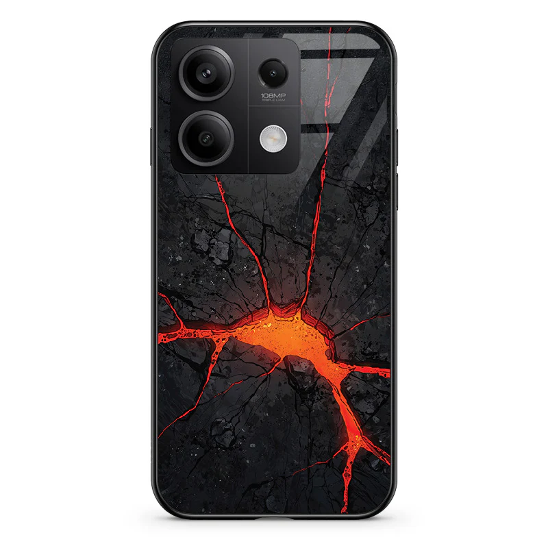 Glass Phone Case Lava Cracks - Image 12