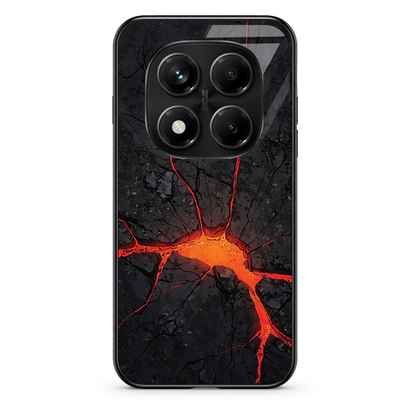 Glass Phone Case Lava Cracks - Image 121
