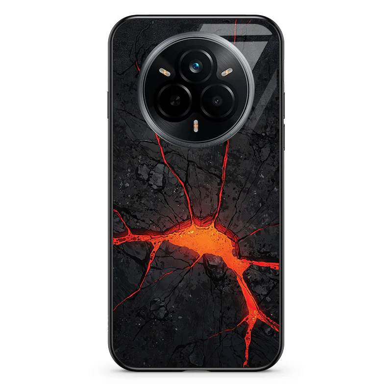 Glass Phone Case Lava Cracks - Image 126