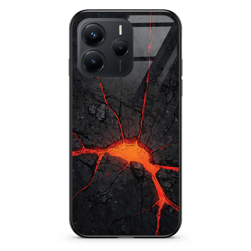 Glass Phone Case Lava Cracks - Image 127