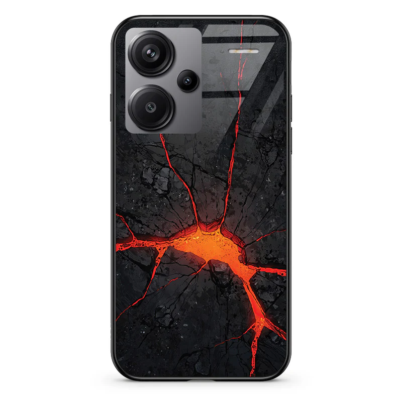 Glass Phone Case Lava Cracks - Image 16