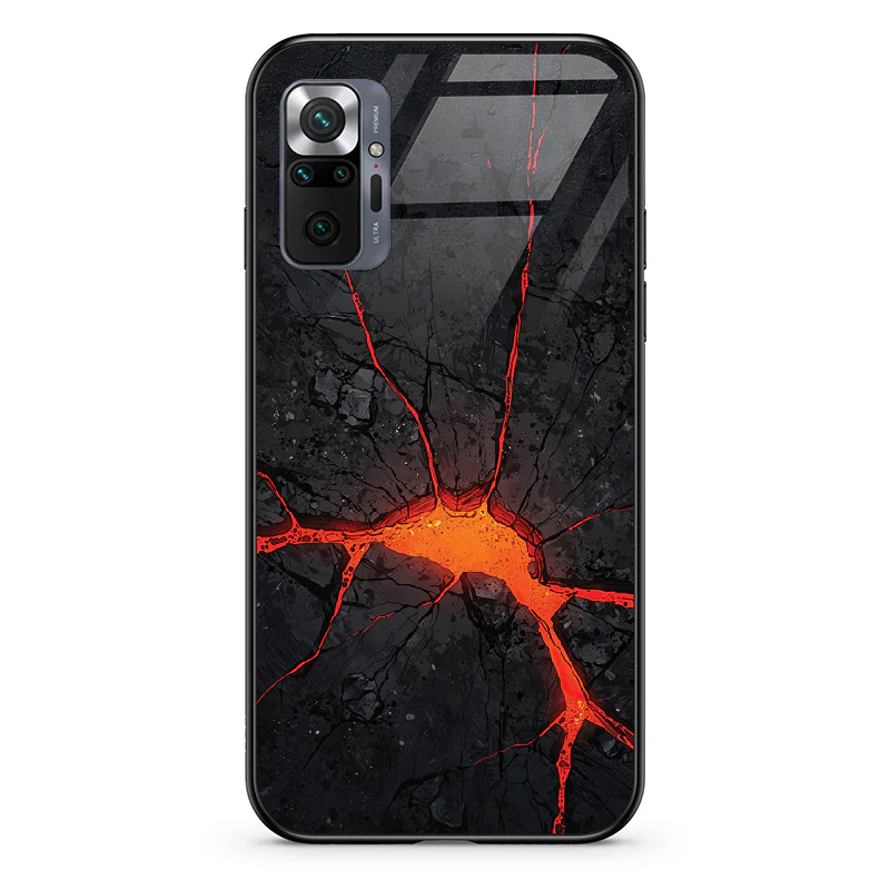 Glass Phone Case Lava Cracks - Image 18