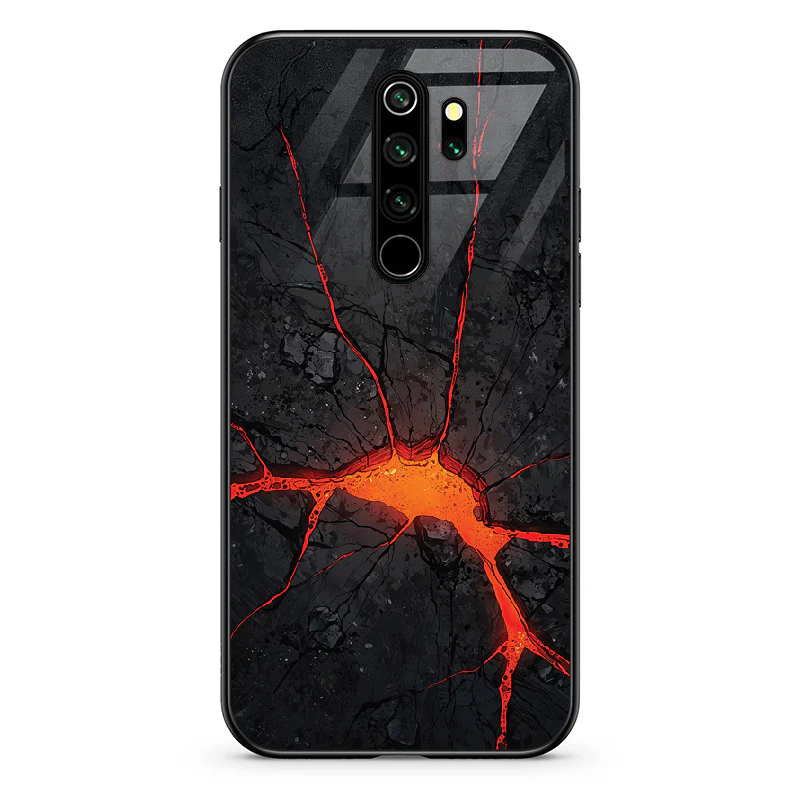 Glass Phone Case Lava Cracks - Image 19