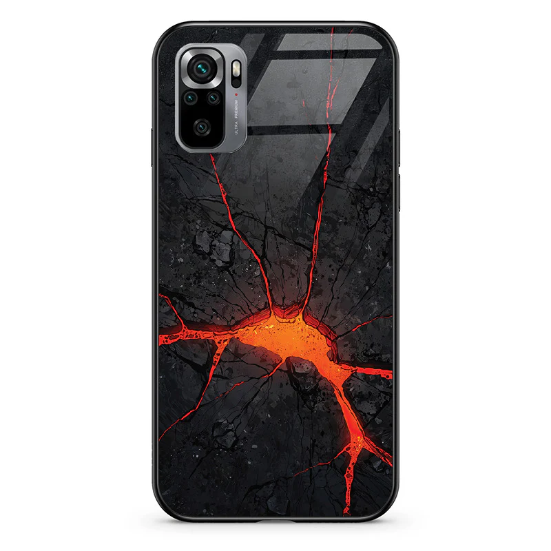 Glass Phone Case Lava Cracks - Image 47
