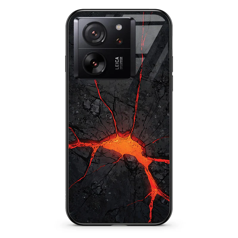 Glass Phone Case Lava Cracks - Image 85