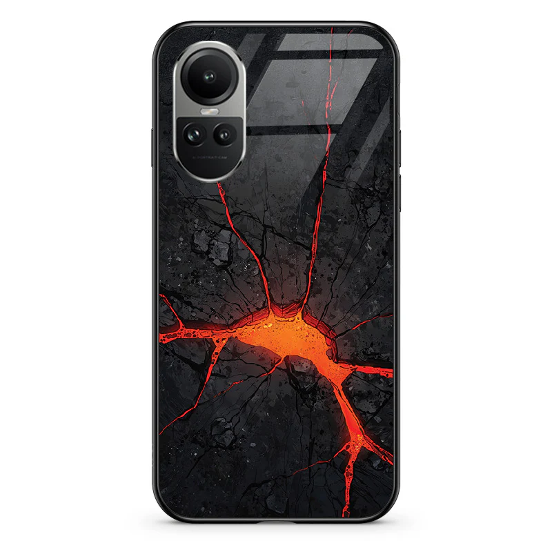 Glass Phone Case Lava Cracks - Image 96