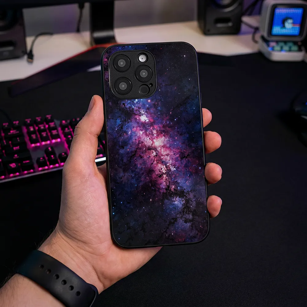 Glass Phone Case Milky Way - Image 2