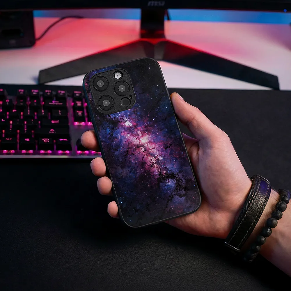 Glass Phone Case Milky Way - Image 3