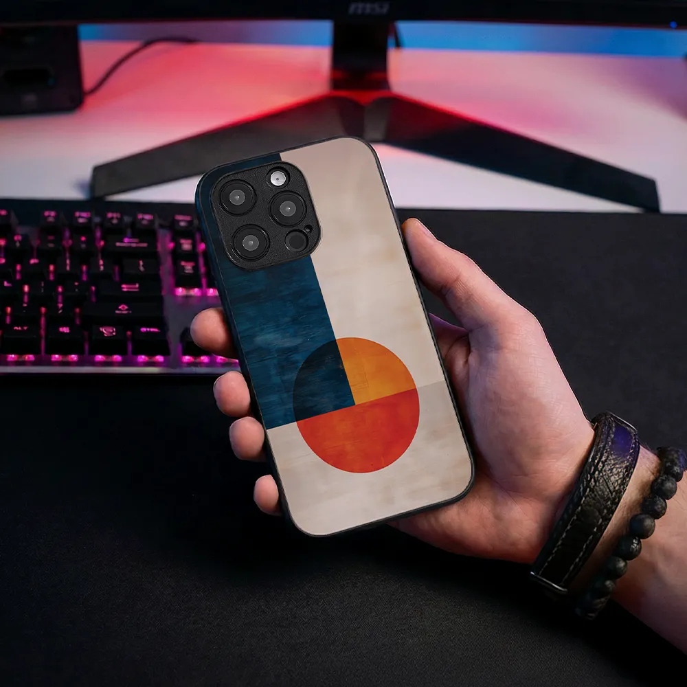 Glass Phone Case Minimalist Aesthetic - Image 3