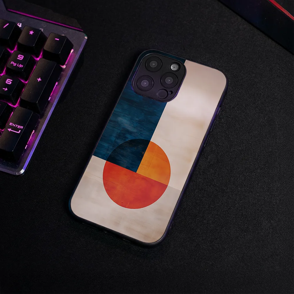 Glass Phone Case Minimalist Aesthetic - Image 4