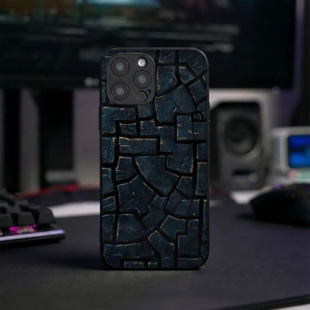 Glass Phone Case Minotaur’s Labyrinth