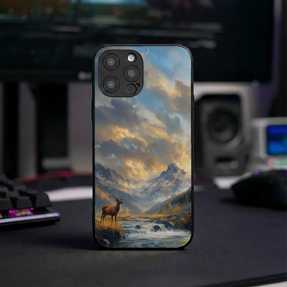 Glass Phone Case Montana Landscape