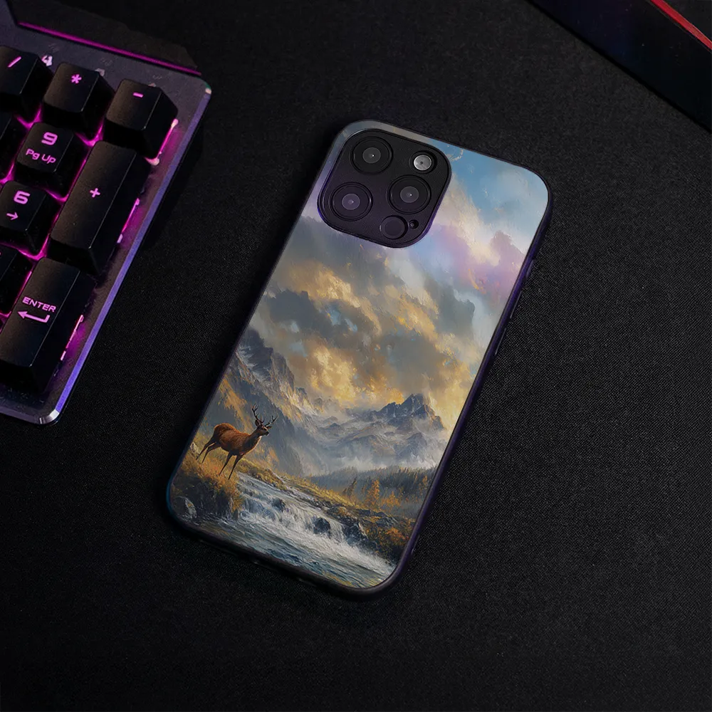 Glass Phone Case Montana Landscape - Image 4