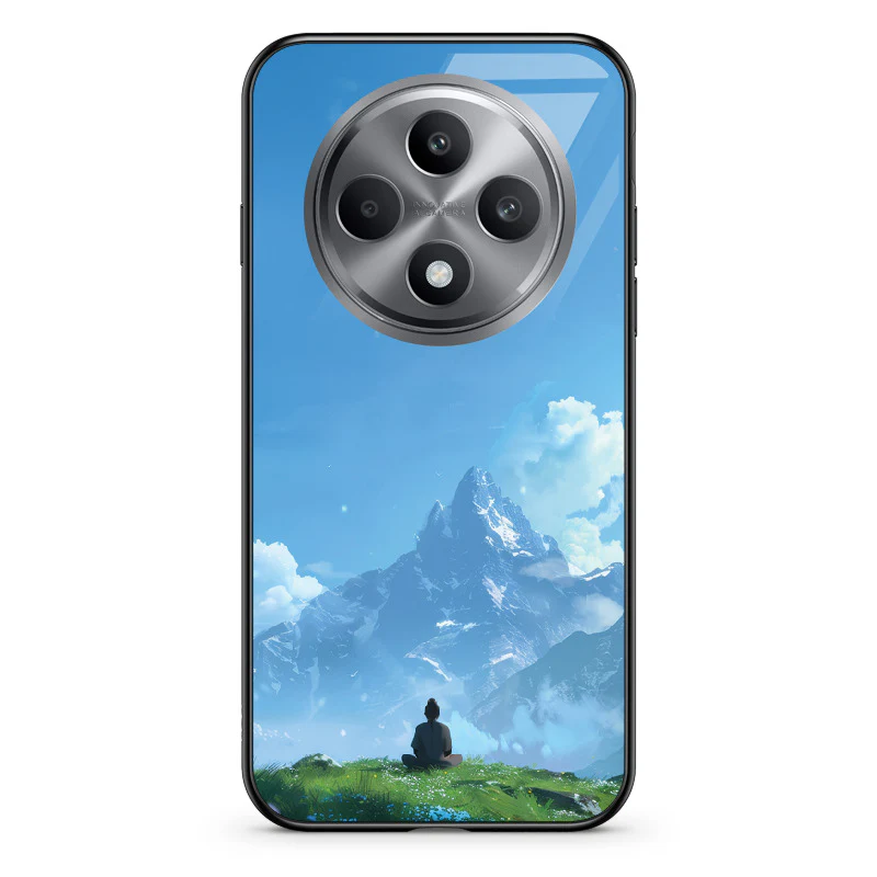 Glass Phone Case Mountain Meditation - Image 114