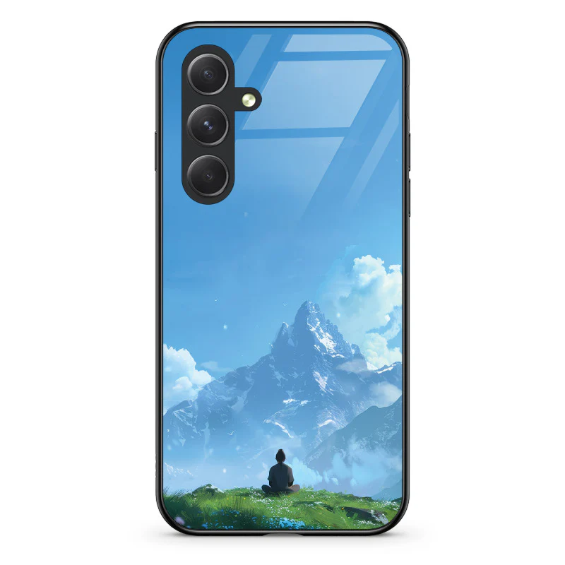 Glass Phone Case Mountain Meditation - Image 124