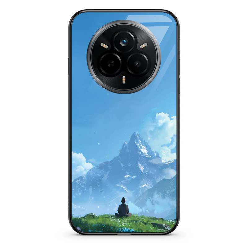 Glass Phone Case Mountain Meditation - Image 126