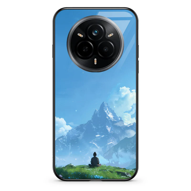 Glass Phone Case Mountain Meditation - Image 129