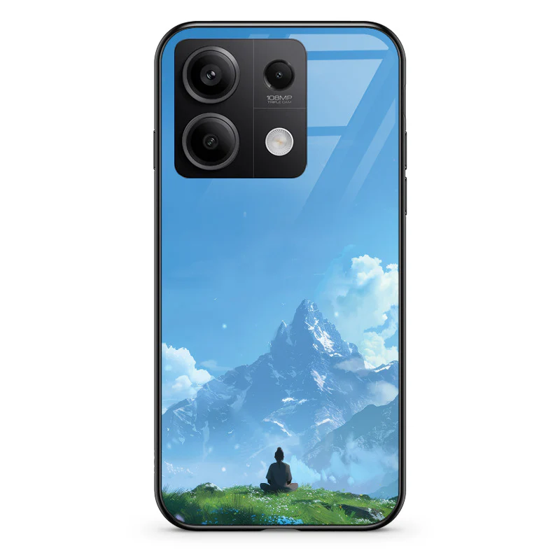 Glass Phone Case Mountain Meditation - Image 135