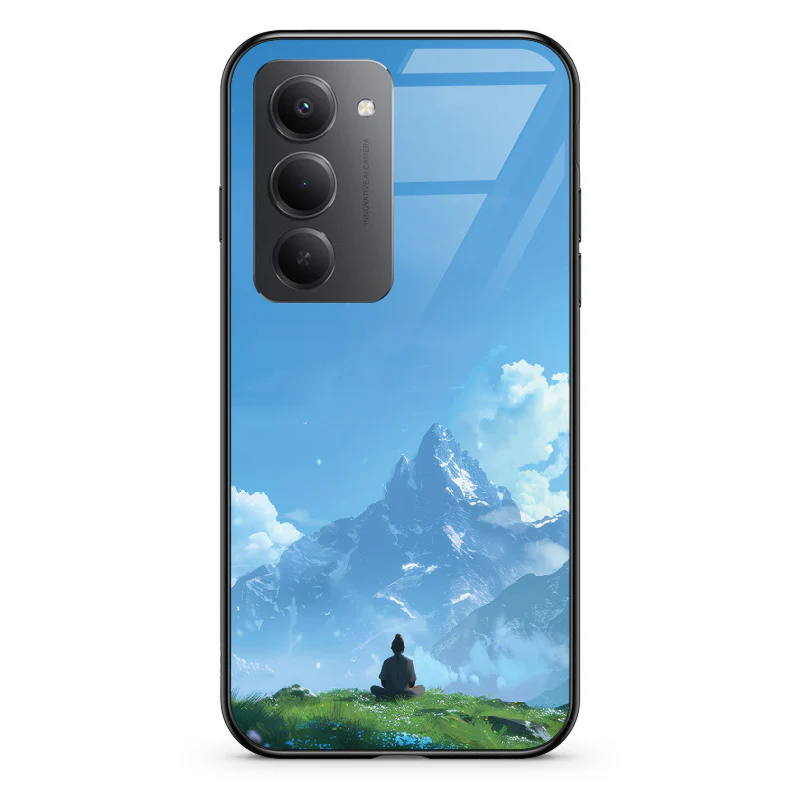 Glass Phone Case Mountain Meditation - Image 136