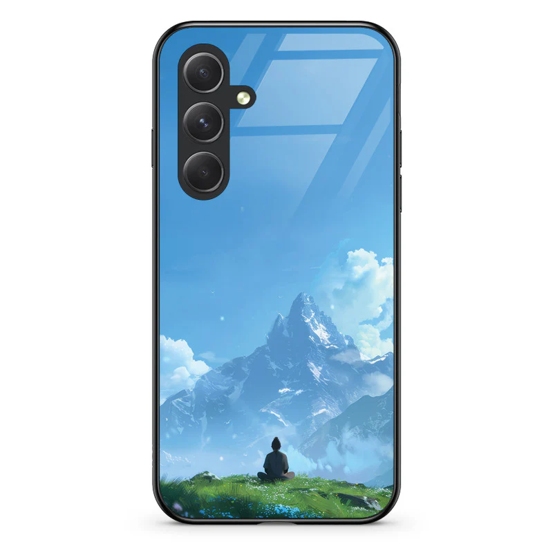 Glass Phone Case Mountain Meditation - Image 138