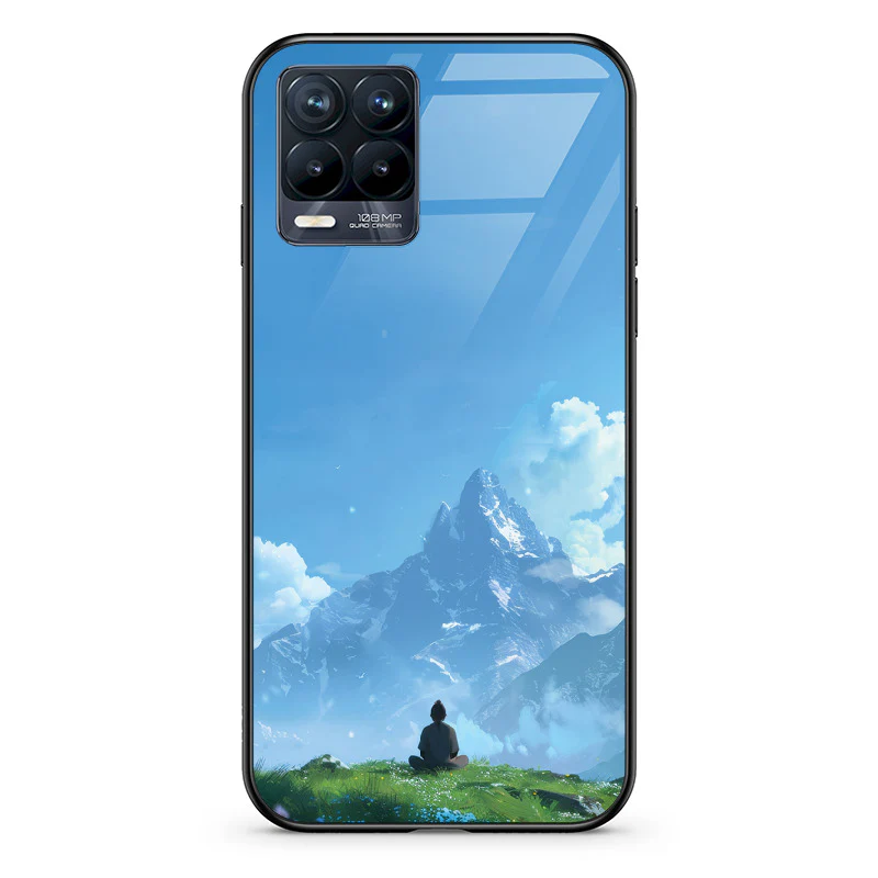 Glass Phone Case Mountain Meditation - Image 29
