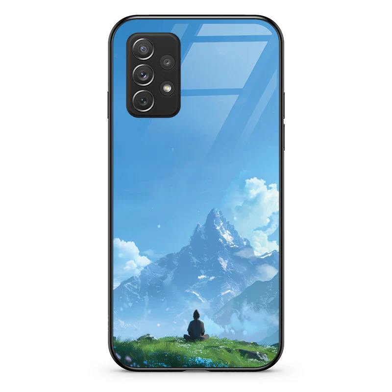 Glass Phone Case Mountain Meditation - Image 35