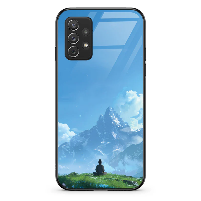 Glass Phone Case Mountain Meditation - Image 36
