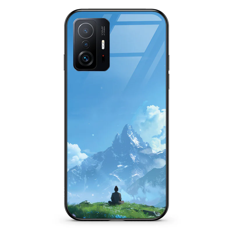 Glass Phone Case Mountain Meditation - Image 38