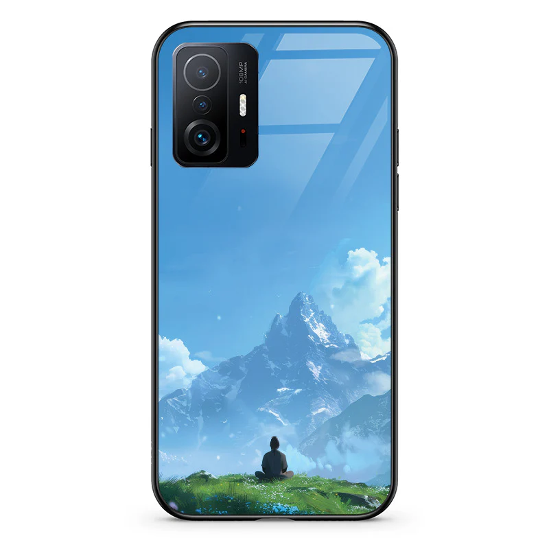 Glass Phone Case Mountain Meditation - Image 39