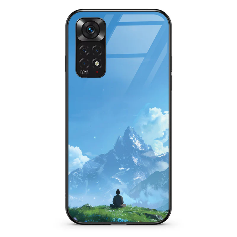 Glass Phone Case Mountain Meditation - Image 41