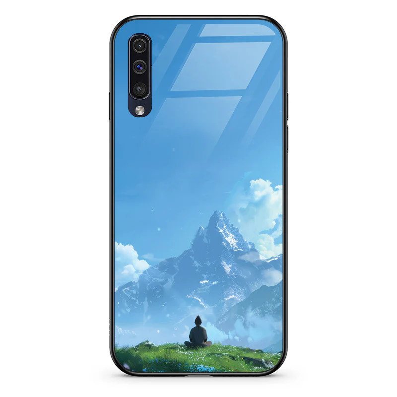 Glass Phone Case Mountain Meditation - Image 46