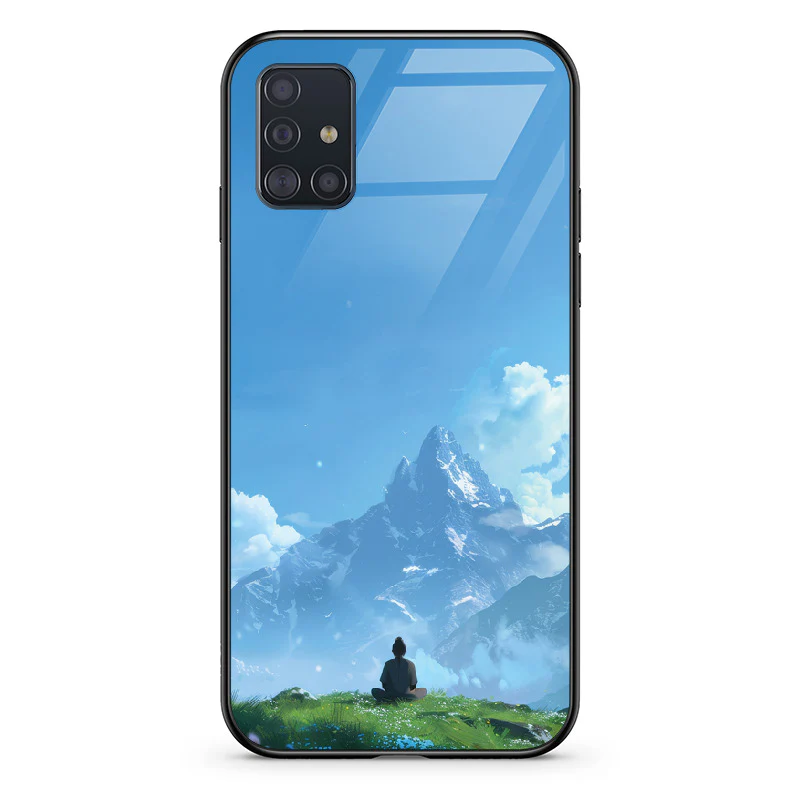 Glass Phone Case Mountain Meditation - Image 54