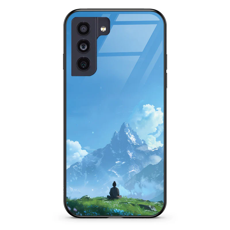 Glass Phone Case Mountain Meditation - Image 57