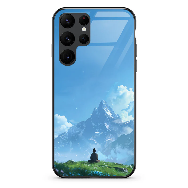 Glass Phone Case Mountain Meditation - Image 58