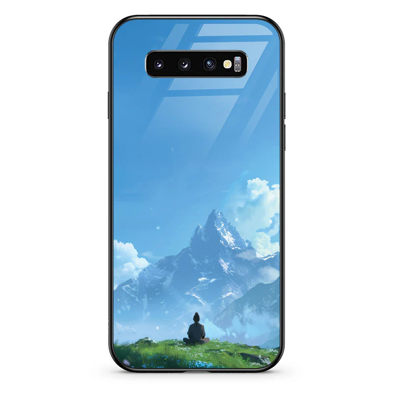Glass Phone Case Mountain Meditation - Image 60