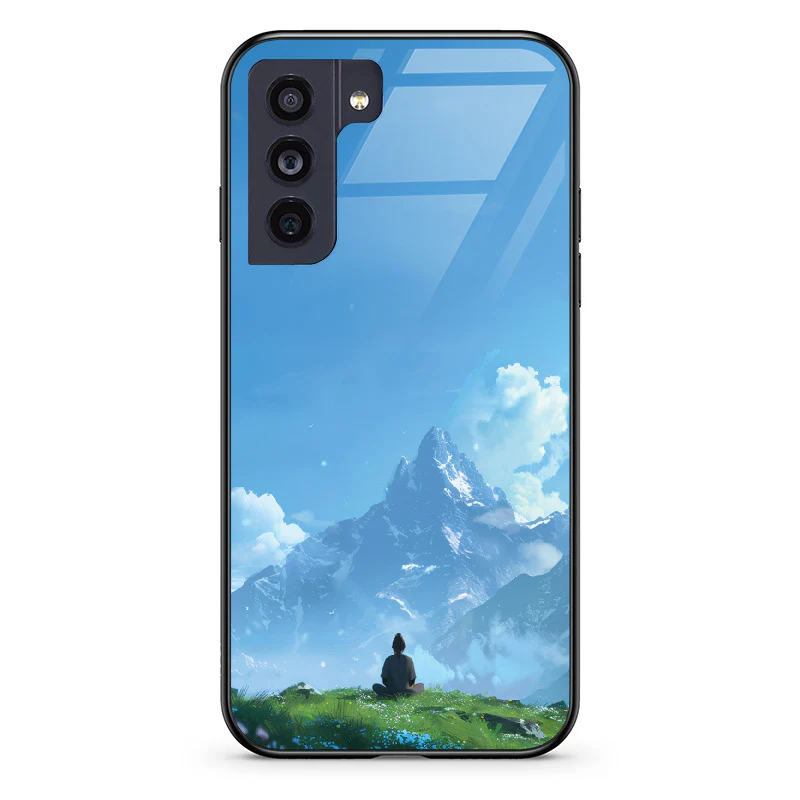 Glass Phone Case Mountain Meditation - Image 64