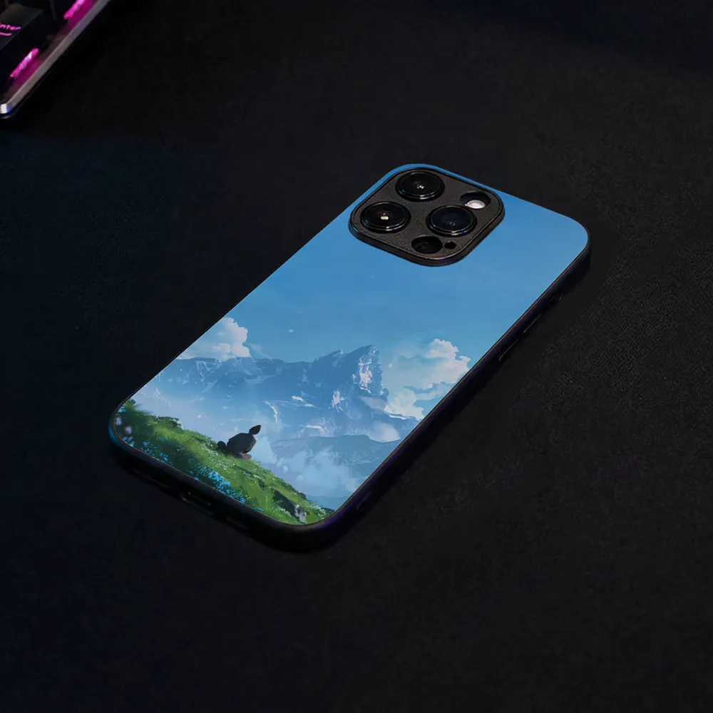 Glass Phone Case Mountain Meditation - Image 7
