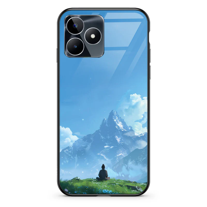 Glass Phone Case Mountain Meditation - Image 78