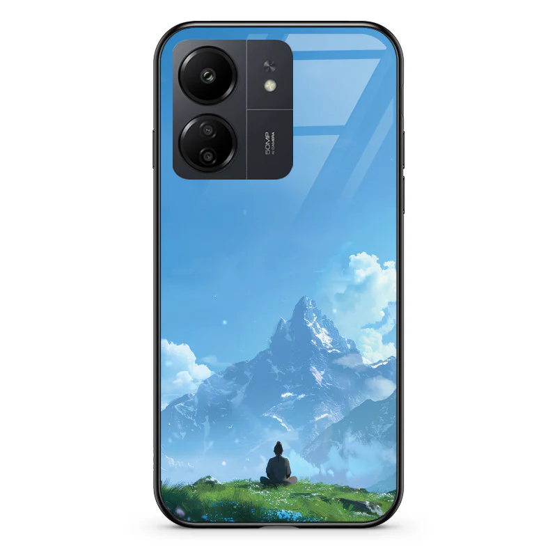 Glass Phone Case Mountain Meditation - Image 90
