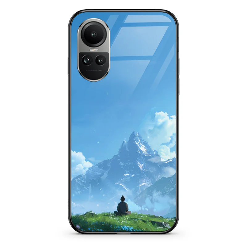 Glass Phone Case Mountain Meditation - Image 96