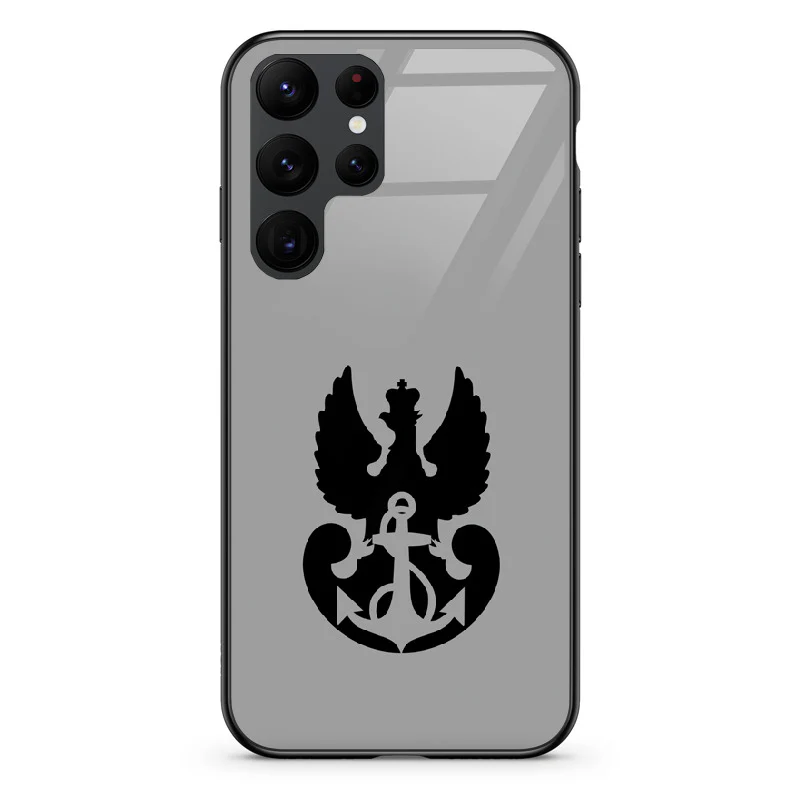 Glass Phone Case Navy Of The Republic Of Poland Gray - Image 119