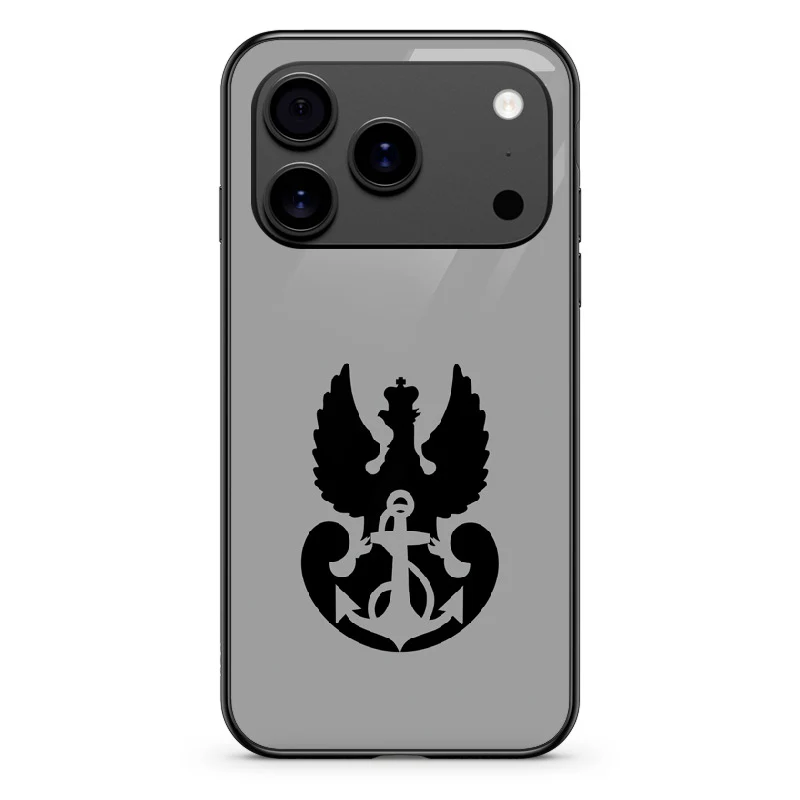 Glass Phone Case Navy Of The Republic Of Poland Gray - Image 133