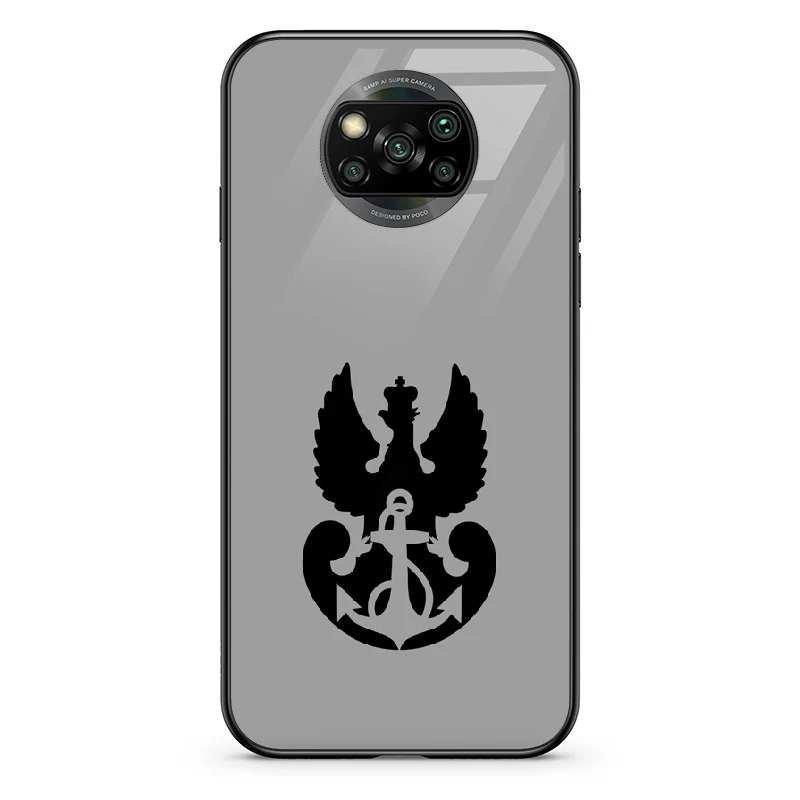 Glass Phone Case Navy Of The Republic Of Poland Gray - Image 30