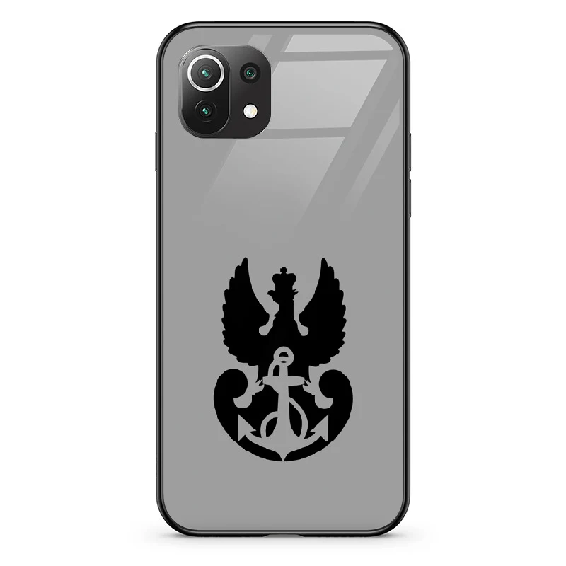 Glass Phone Case Navy Of The Republic Of Poland Gray - Image 40