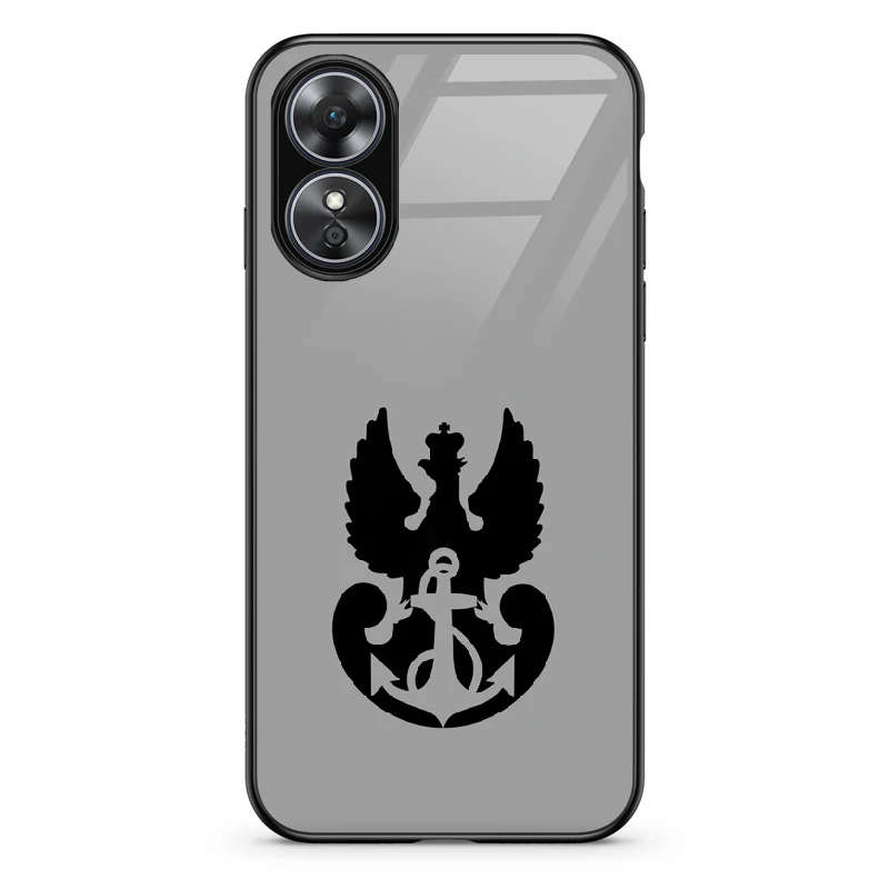 Glass Phone Case Navy Of The Republic Of Poland Gray - Image 87