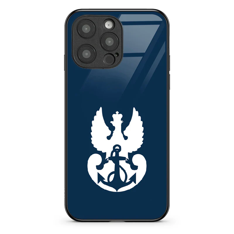 Glass Phone Case Navy Of The Republic Of Poland Navy Blue - Image 108