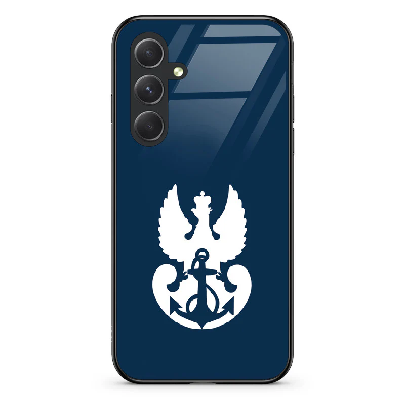 Glass Phone Case Navy Of The Republic Of Poland Navy Blue - Image 124